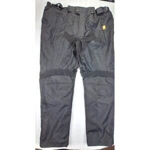 Frank Thomas XTI Series Black Motorcycle Riding Pants Hyper Tec Mens 2XL
